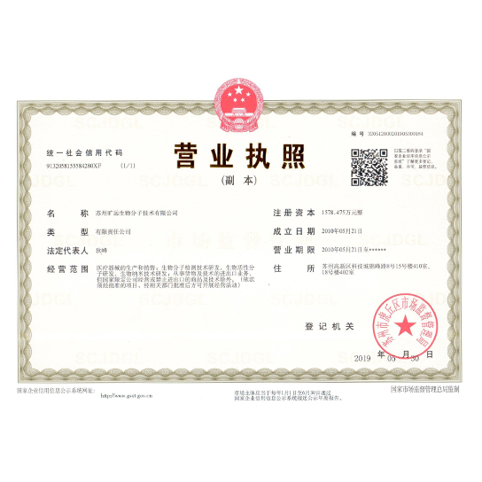 交易牌照副本2019